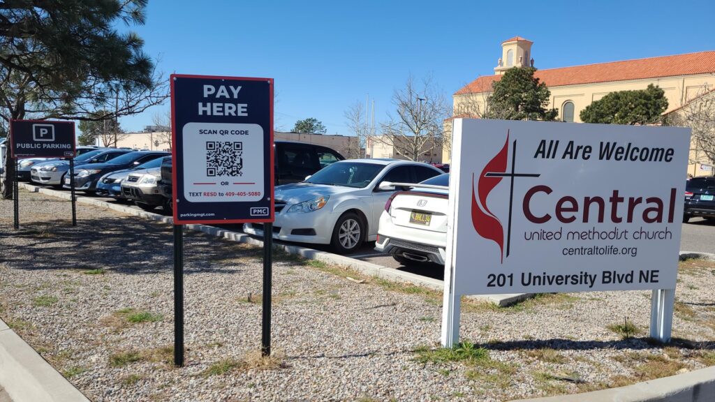 Central United Methodist Church Albuquerque - Parking Lot Management System